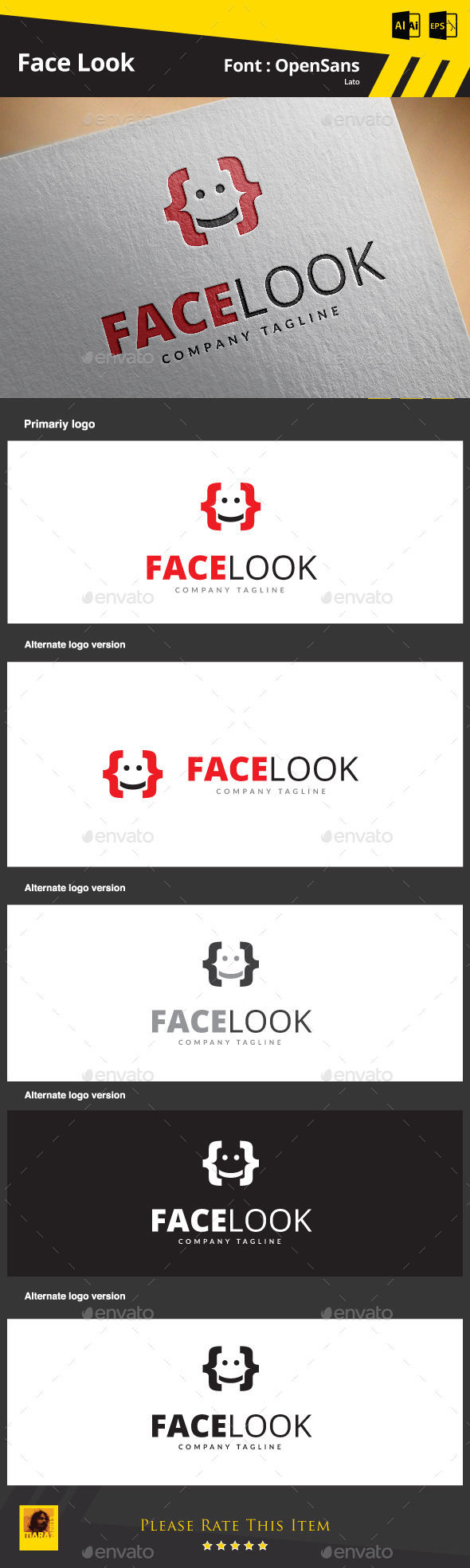 GraphicRiver Face Look 9121294 GraphicRiver Face Look 9121294