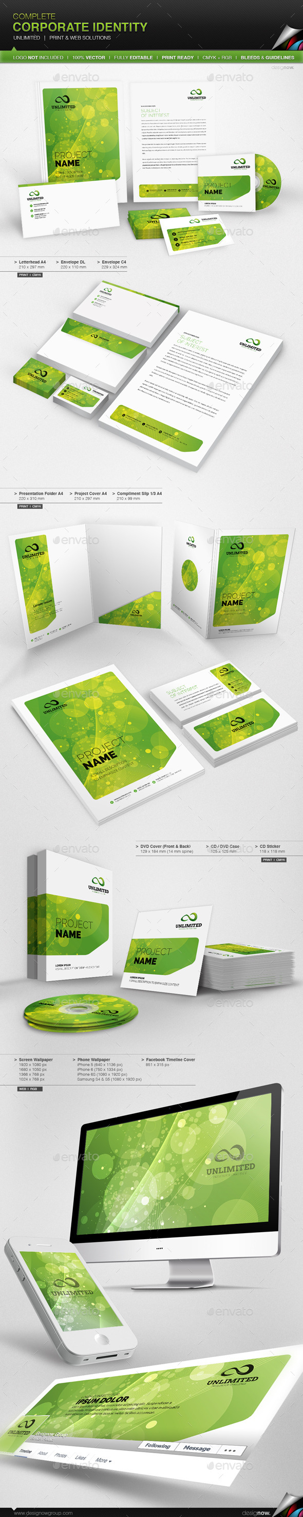 GraphicRiver Corporate Identity Unlimited 9121327 GraphicRiver Corporate Identity Unlimited 9121327