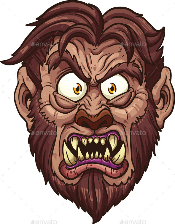 GraphicRiver Werewolf Face 9121393 GraphicRiver Werewolf Face 9121393