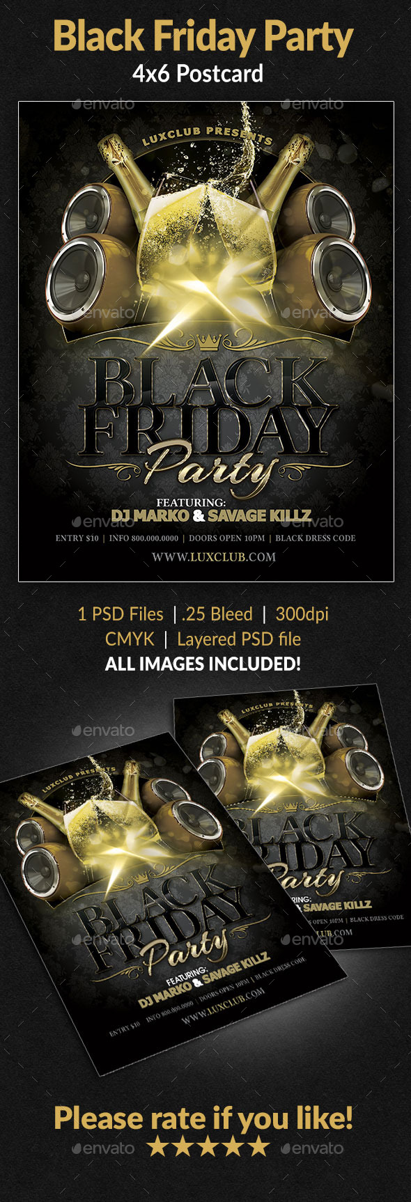 GraphicRiver Black Friday Party Flyer 9121654 GraphicRiver Black Friday Party Flyer 9121654
