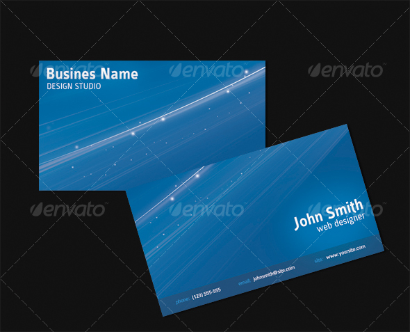 Space Business Card Space Business Card