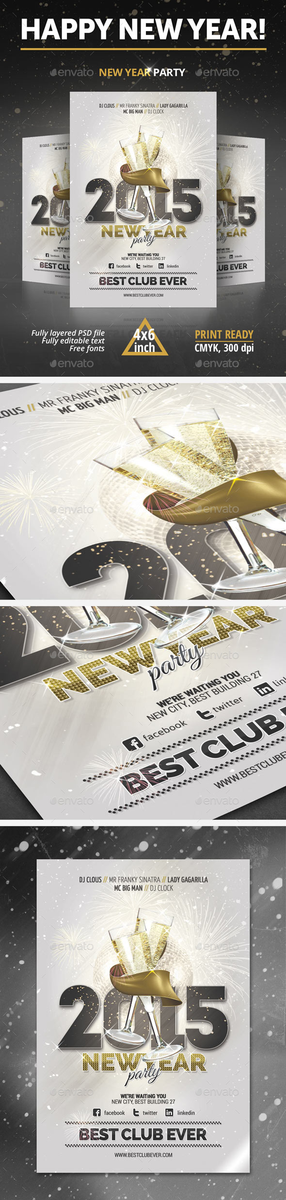 New Year Party Flyer