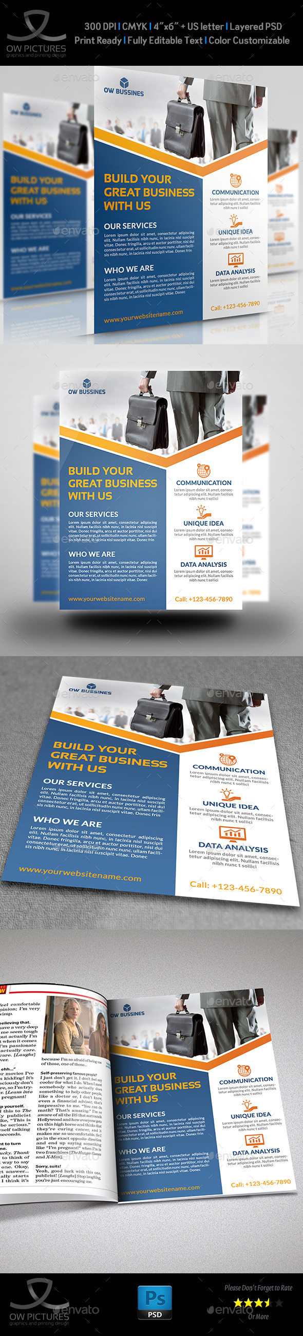 GraphicRiver Corporate Business Flyer Template Vol.15 9126988 GraphicRiver Corporate Business Flyer Template Vol.15 9126988
