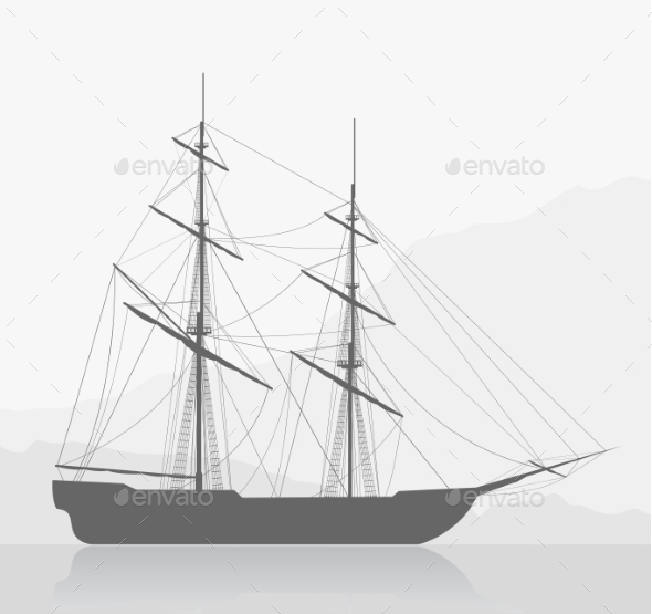 GraphicRiver Sailing Ship 9127085 GraphicRiver Sailing Ship 9127085