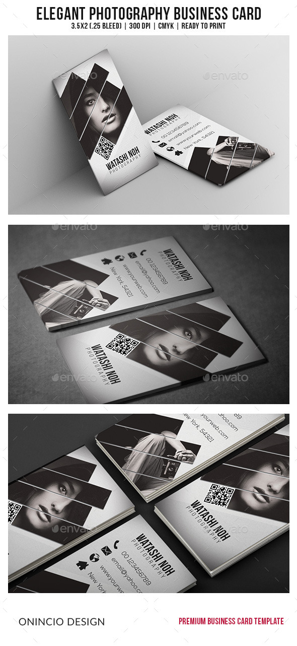 GraphicRiver Elegant Photography Business Card 9127766 GraphicRiver Elegant Photography Business Card 9127766