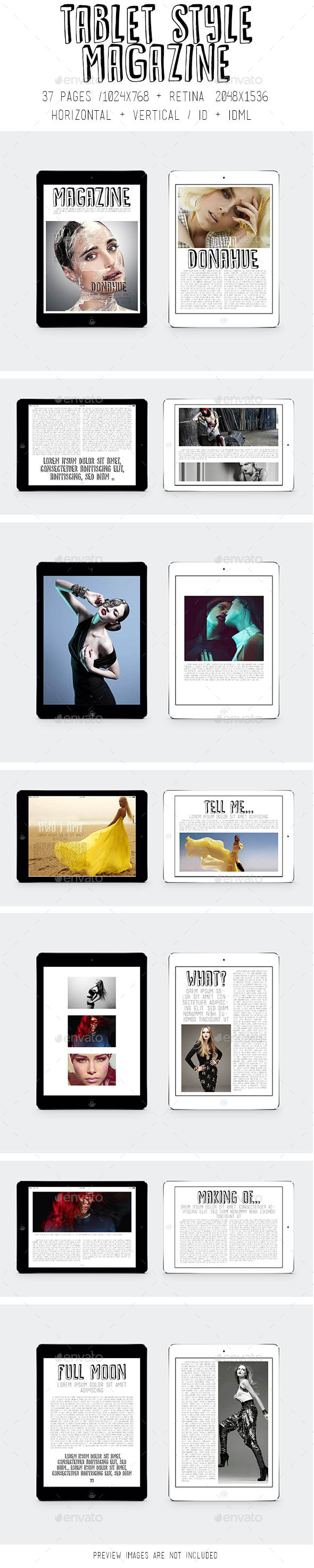 GraphicRiver Tablet Style Magazine 9128000 GraphicRiver Tablet Style Magazine 9128000