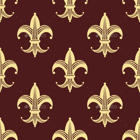 GraphicRiver Seamless Background Pattern of Yellow Fleur de Lys 9128193 GraphicRiver Seamless Background Pattern of Yellow Fleur de Lys 9128193