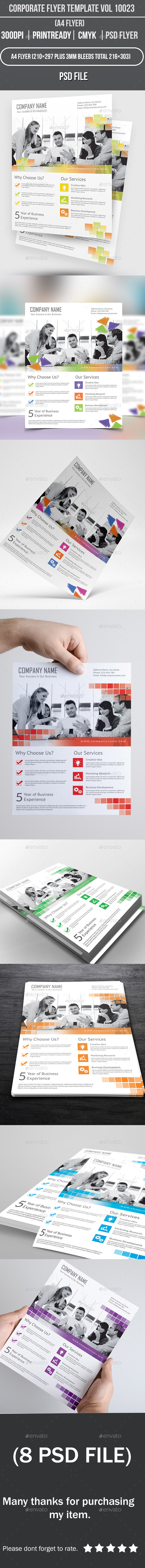 GraphicRiver Corporate Flyer Template Vol 10023 9128227 GraphicRiver Corporate Flyer Template Vol 10023 9128227