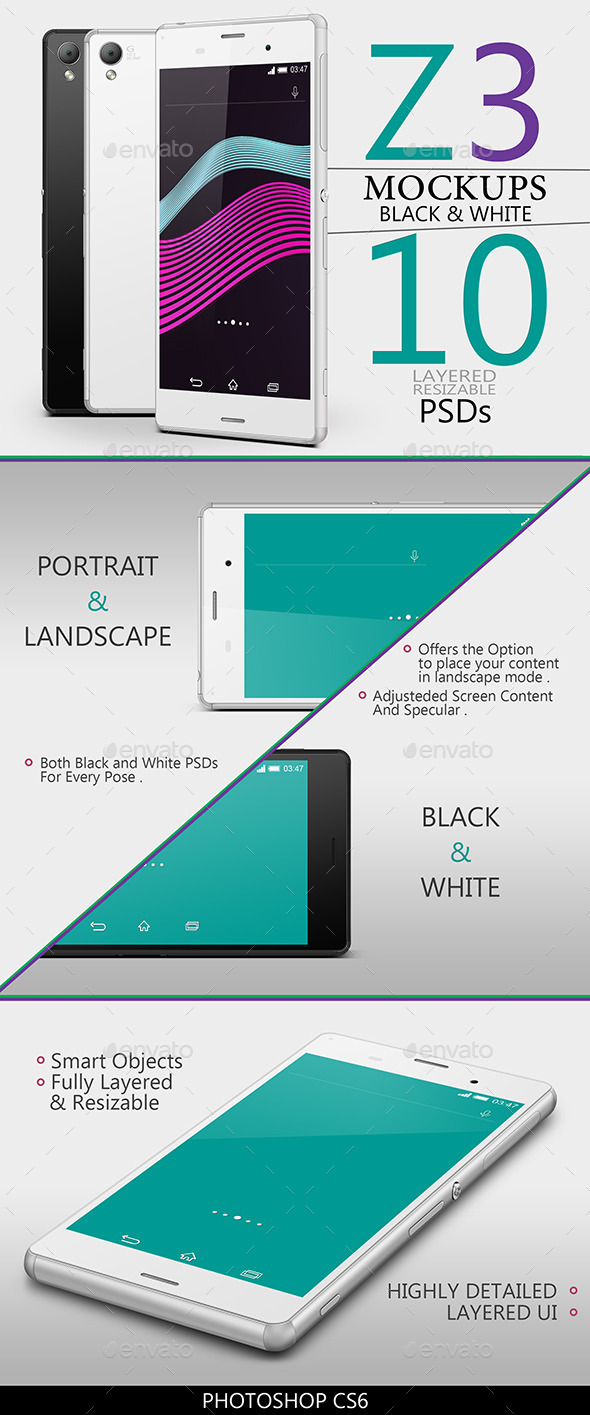 GraphicRiver Z3 Mock-Ups 9117359 GraphicRiver Z3 Mock-Ups 9117359