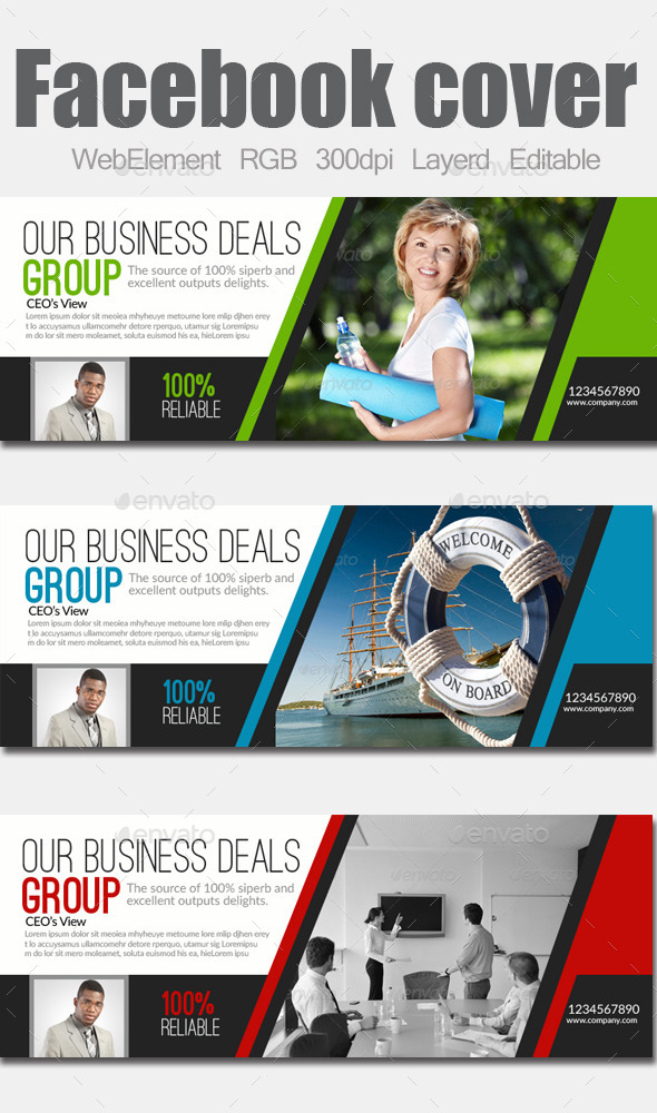 GraphicRiver Multi Use Business Facebook Cover 9133839 GraphicRiver Multi Use Business Facebook Cover 9133839