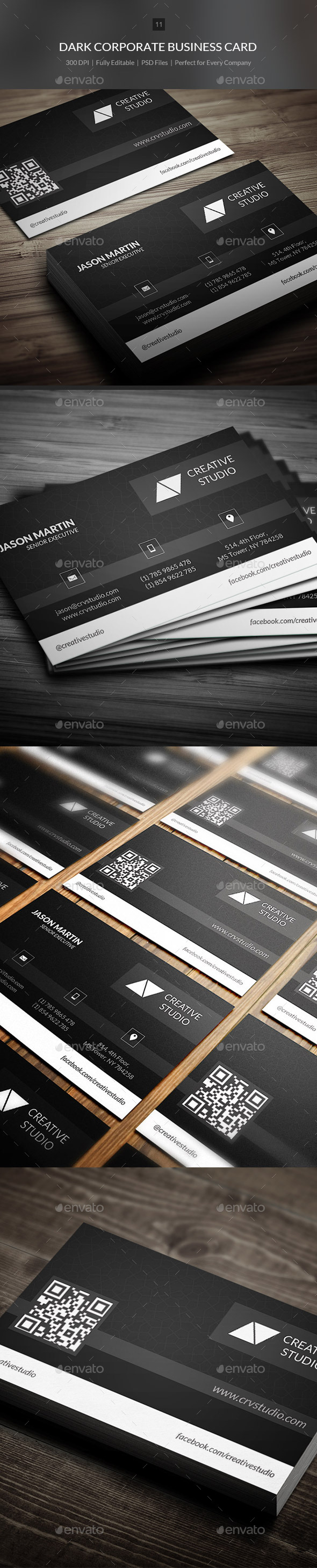 GraphicRiver Dark Corporate Business Card 11 9134746 GraphicRiver Dark Corporate Business Card 11 9134746