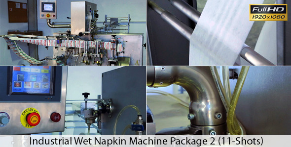 Industrial Wet Napkin Machine Package 2 Industrial Wet Napkin Machine Package 2