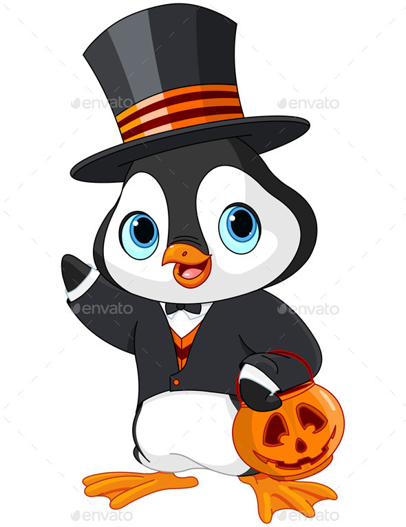 Halloween Penguin