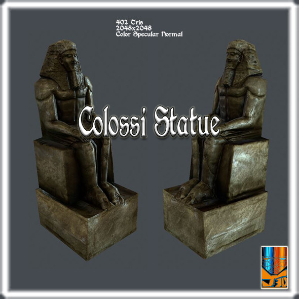 3DOcean Statue of Colossi 9136228 3DOcean Statue of Colossi 9136228