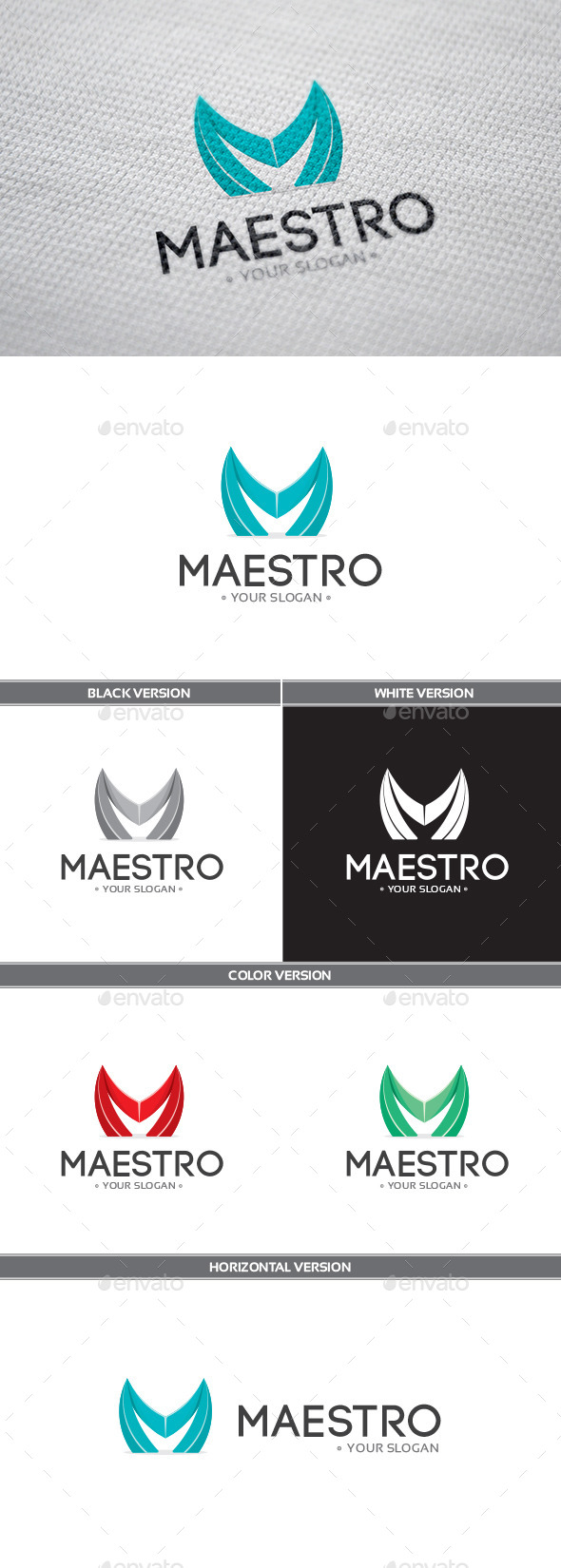 Maestro Logo (Letters)