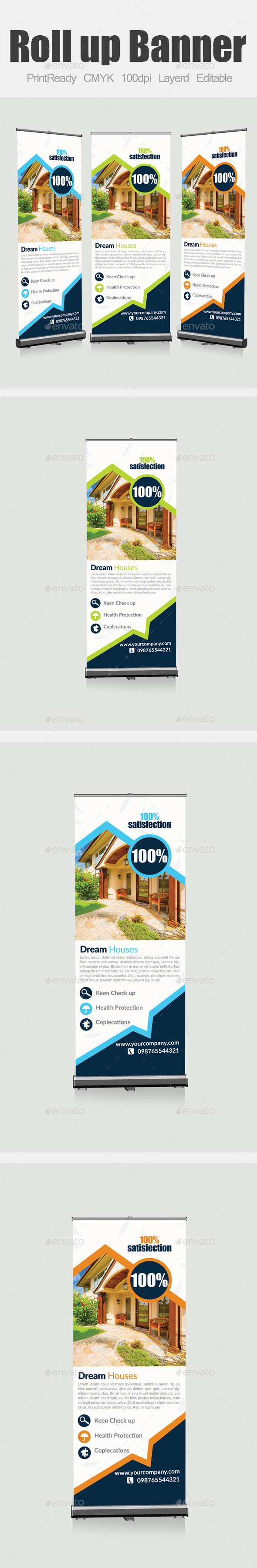 Real Estate Roll Up Banners (Signage)