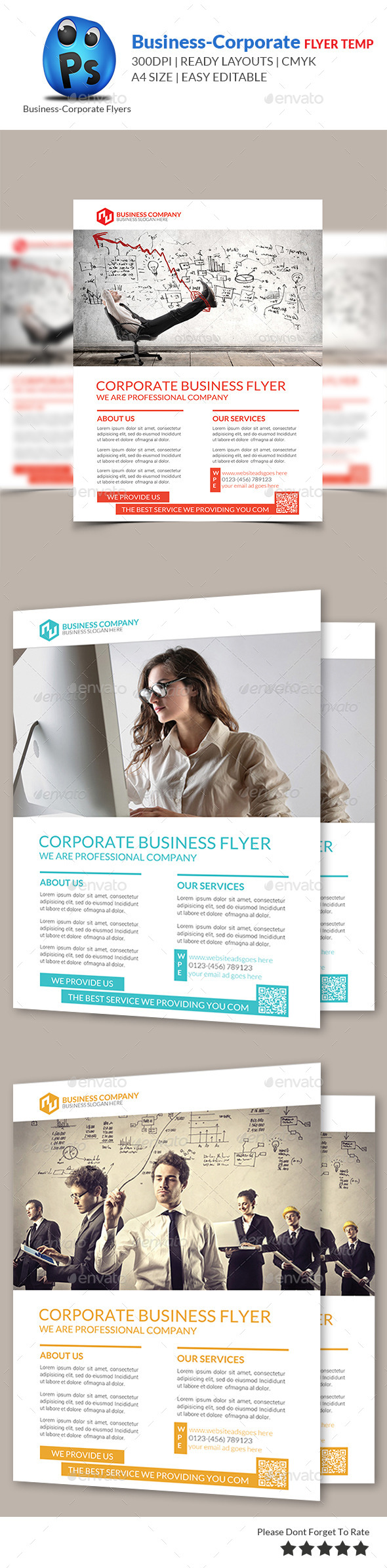 GraphicRiver Corporate Business Flyer Template 9140263 GraphicRiver Corporate Business Flyer Template 9140263