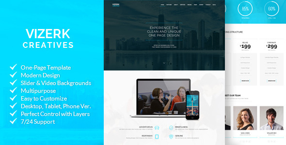 Vizerk - Creative Muse Template