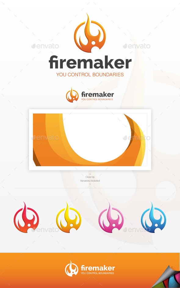 Fire Maker Logo (Symbols)