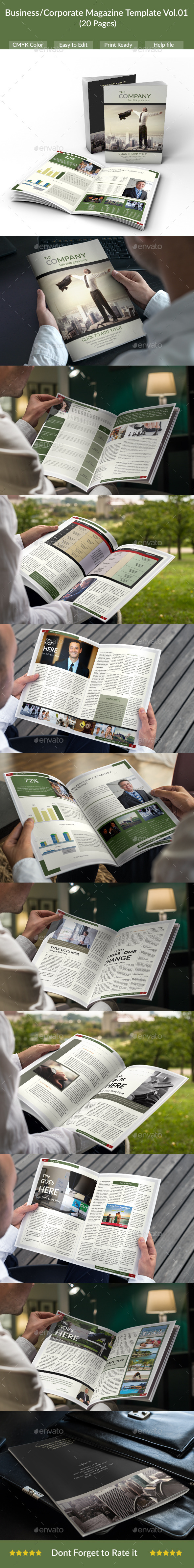 GraphicRiver Business Corporate Magazine Template 20 Pages Vol.01 4924236 GraphicRiver Business Corporate Magazine Template 20 Pages Vol.01 4924236