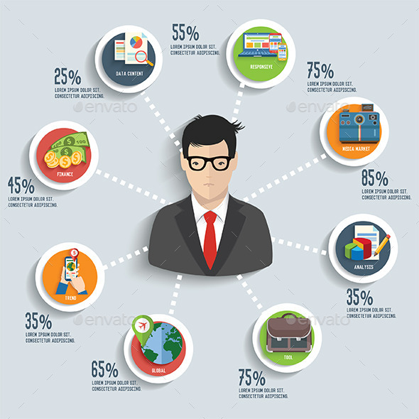 GraphicRiver Business of Infographic 9099215 GraphicRiver Business of Infographic 9099215