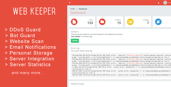 CodeCanyon Web Keeper Security & Optimization 9102899 CodeCanyon Web Keeper Security & Optimization 9102899