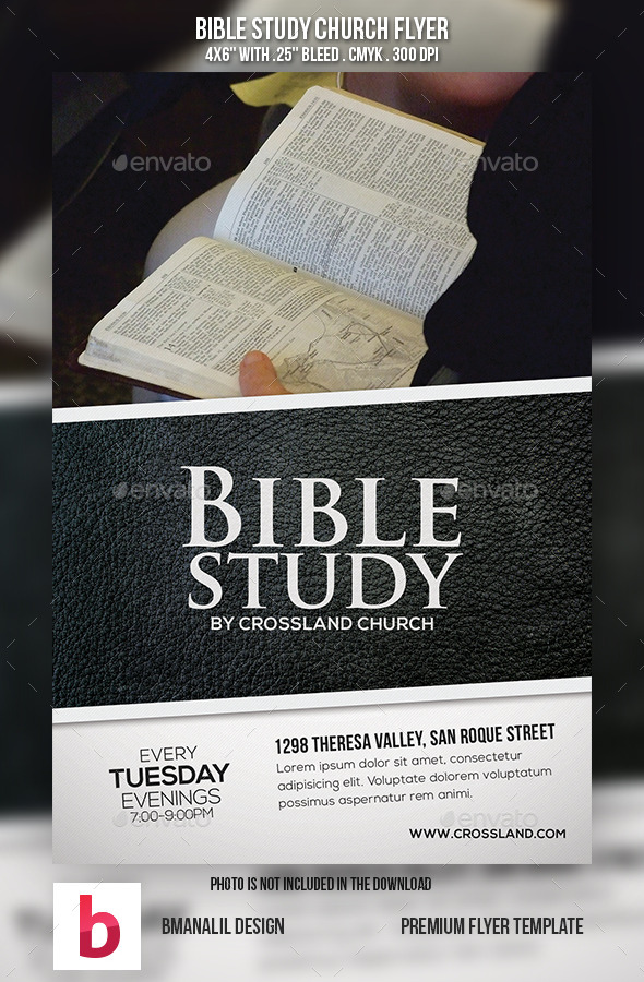 GraphicRiver Bible Study Church Flyer 9129669 GraphicRiver Bible Study Church Flyer 9129669