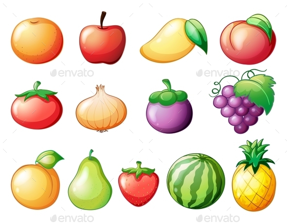 Different Kinds of Fruits