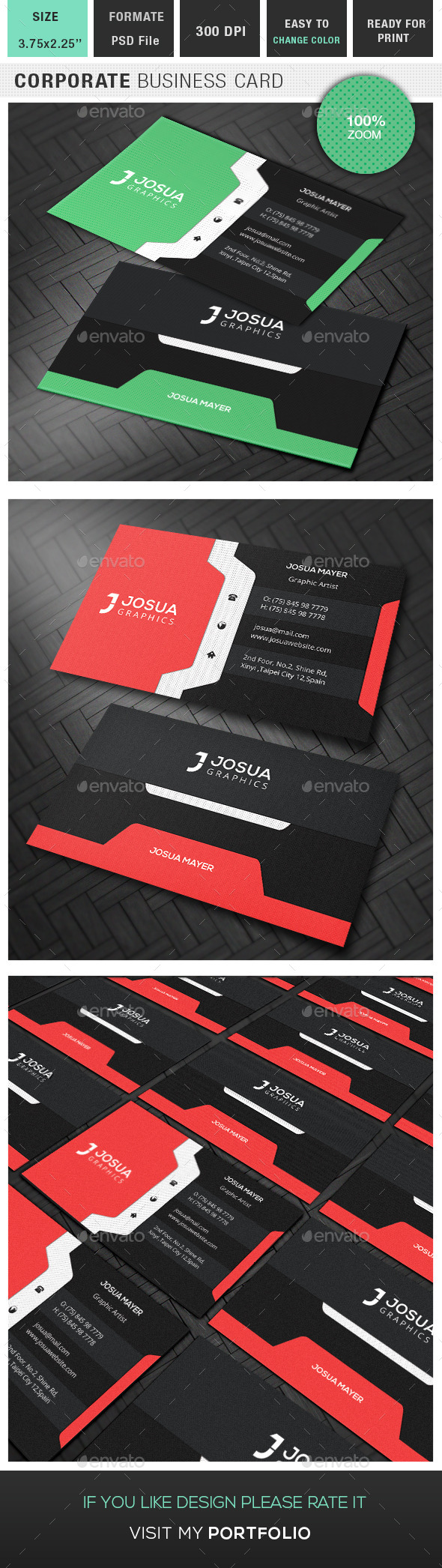 Corporate Business Card Corporate Business Card