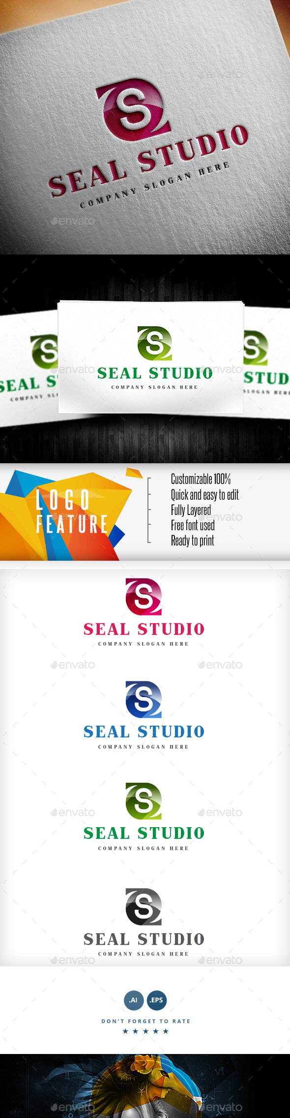 GraphicRiver Letter S Logo 9148960 GraphicRiver Letter S Logo 9148960