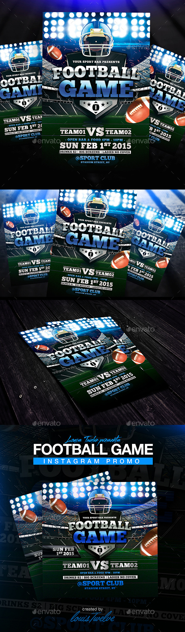 GraphicRiver Football Game Flyer & Instagram Promo 9149125 GraphicRiver Football Game Flyer & Instagram Promo 9149125