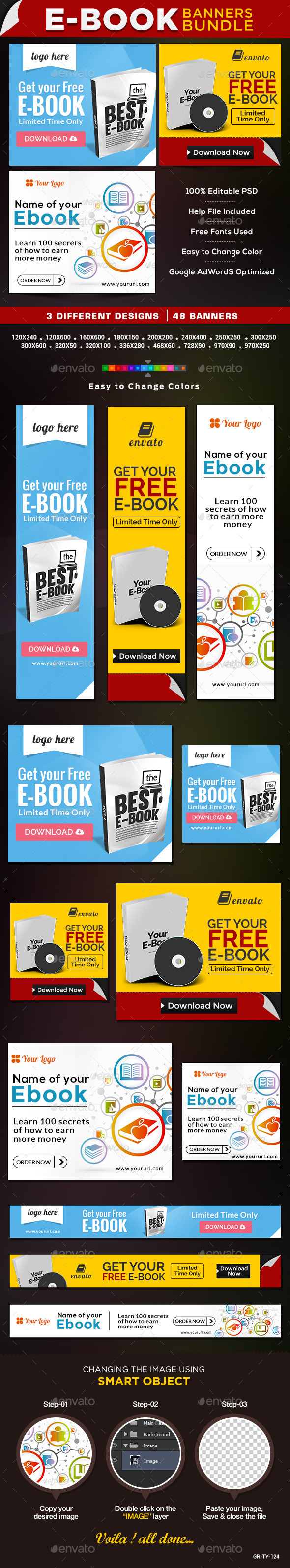 GraphicRiver E-Books & Digital Products Bundle 3 Banner Sets 9154338 GraphicRiver E-Books & Digital Products Bundle 3 Banner Sets 9154338