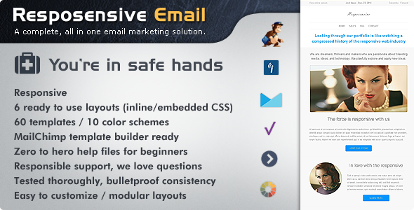 Resposensive - Responsive Email Templates