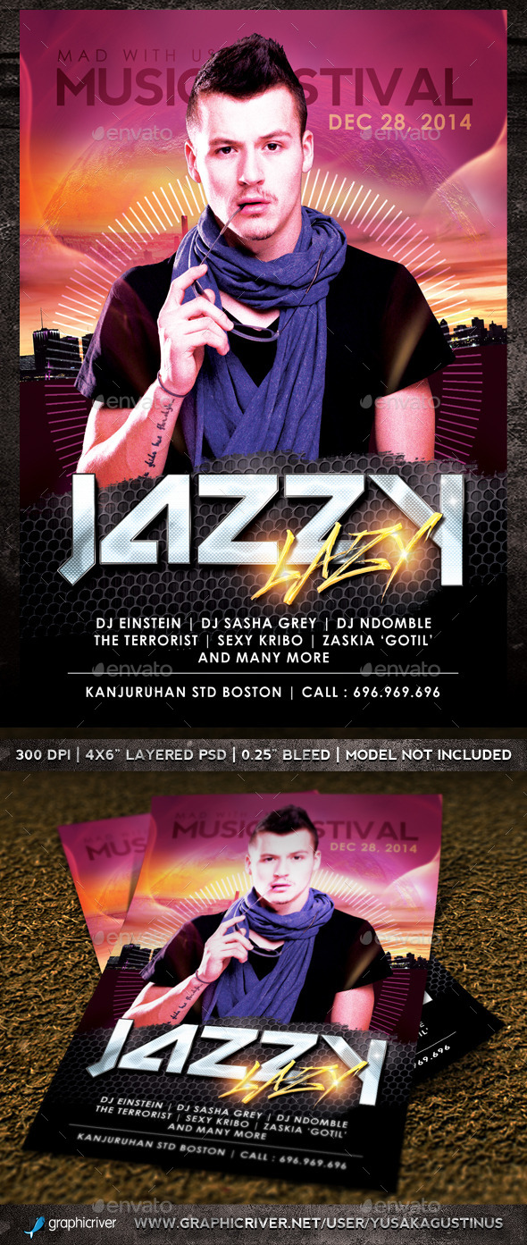 GraphicRiver Jazzy Lazzy 8997832 GraphicRiver Jazzy Lazzy 8997832