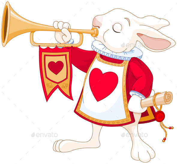 GraphicRiver Bunny Royal Trumpeter 9157476 GraphicRiver Bunny Royal Trumpeter 9157476
