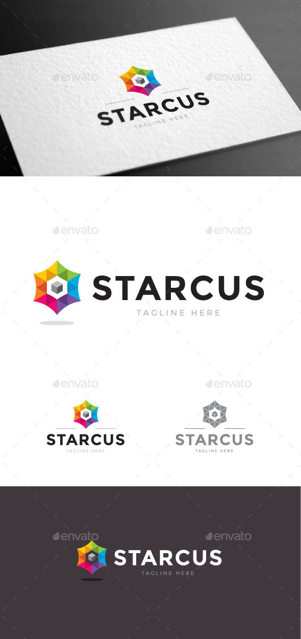 focus_keyword Starcus Logo Template