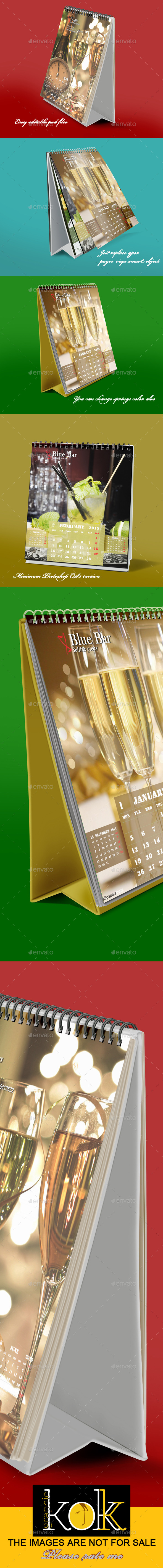 GraphicRiver Desktop Calendar Mockup 9158088 GraphicRiver Desktop Calendar Mockup 9158088