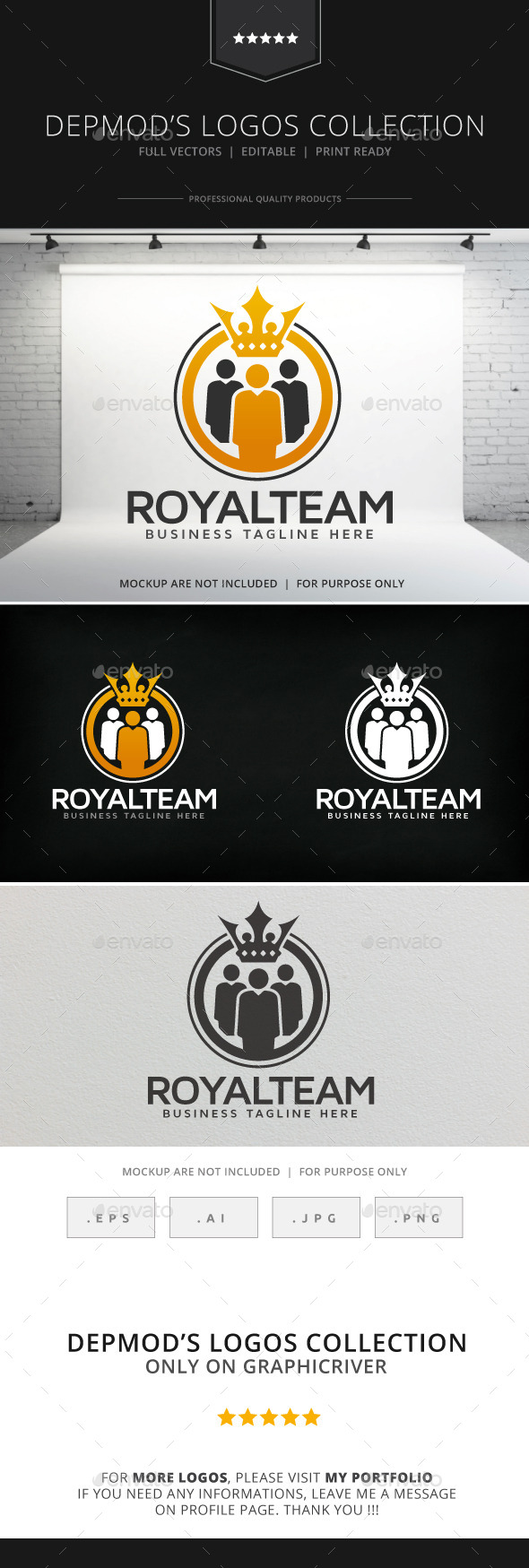 GraphicRiver Royal Team Logo 9158273 GraphicRiver Royal Team Logo 9158273
