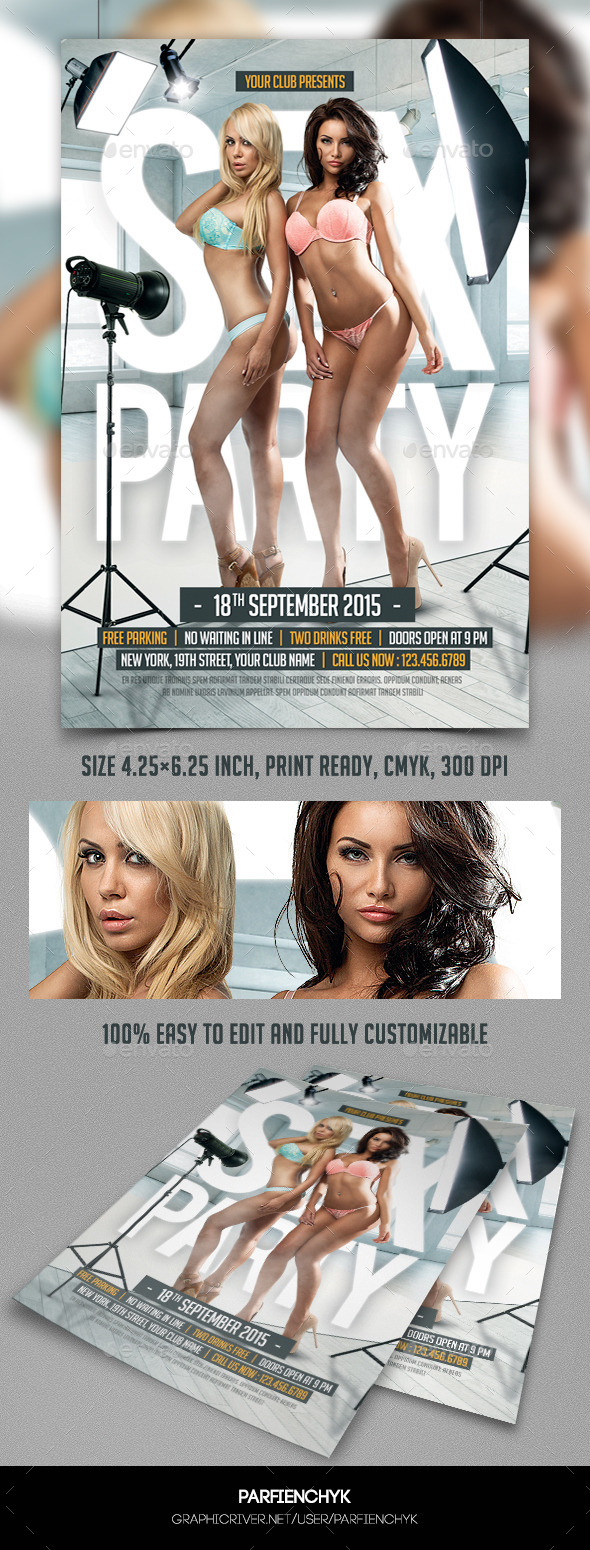 Sexy Party Flyer Template