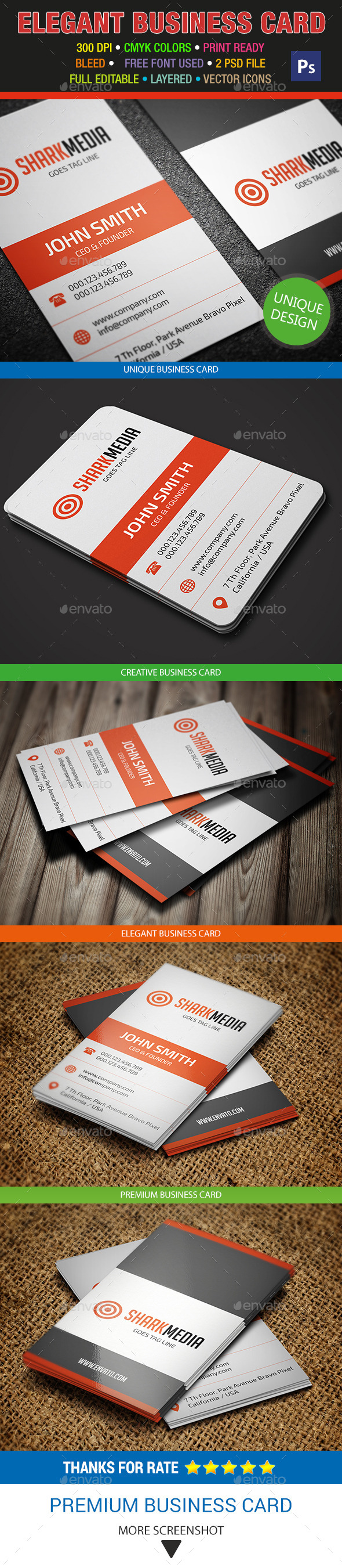 GraphicRiver Elegant Business Card 322 9158930 GraphicRiver Elegant Business Card 322 9158930