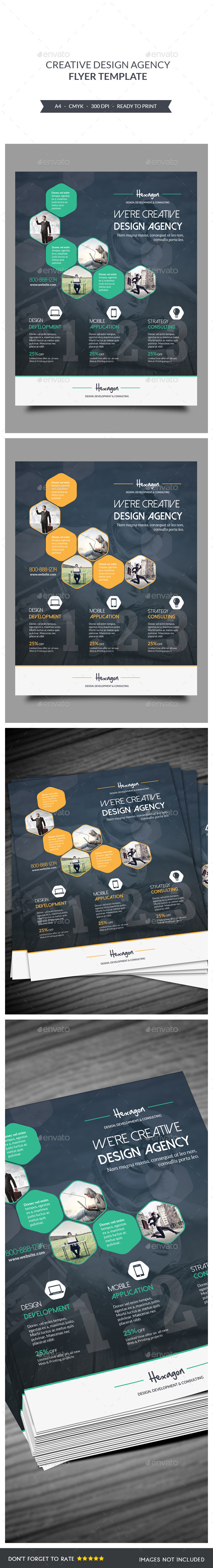 GraphicRiver Design Agency Flyers Template 9159064 GraphicRiver Design Agency Flyers Template 9159064