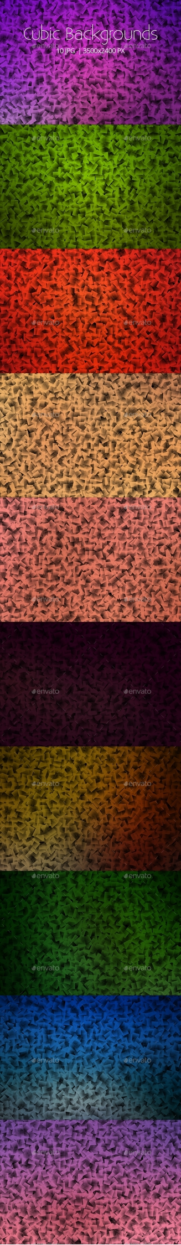 GraphicRiver Abstract Cubic Backgrounds 9159239 GraphicRiver Abstract Cubic Backgrounds 9159239