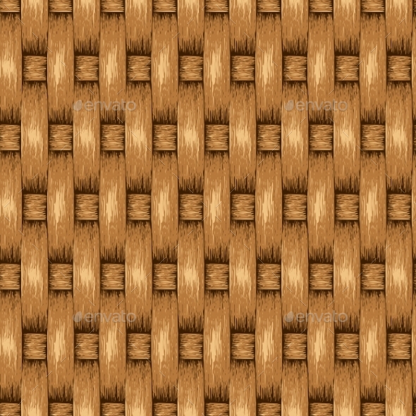 Wicker Seamless Background (Patterns)