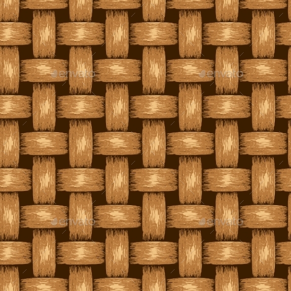 Wicker Seamless Background (Patterns)