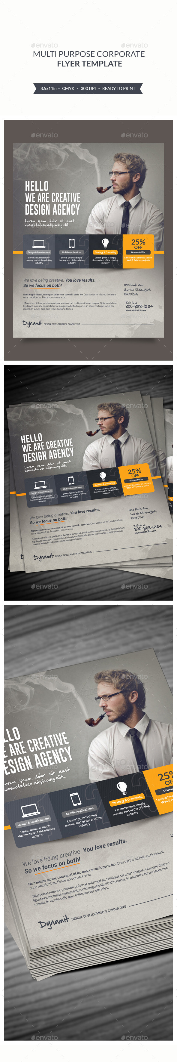 Multipurpose Corporate Flyer Multipurpose Corporate Flyer