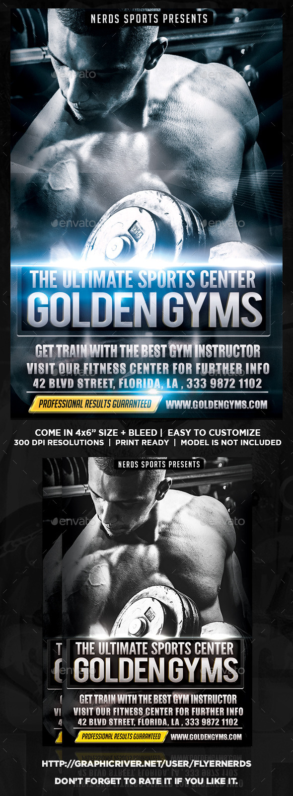 The Gym Sports Flyer The Gym Sports Flyer