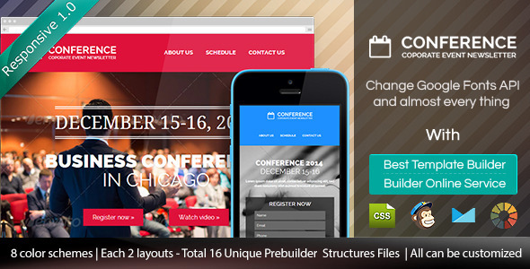 ThemeForest Conference Responsive Email Template & Builder 9160254 ThemeForest Conference Responsive Email Template & Builder 9160254