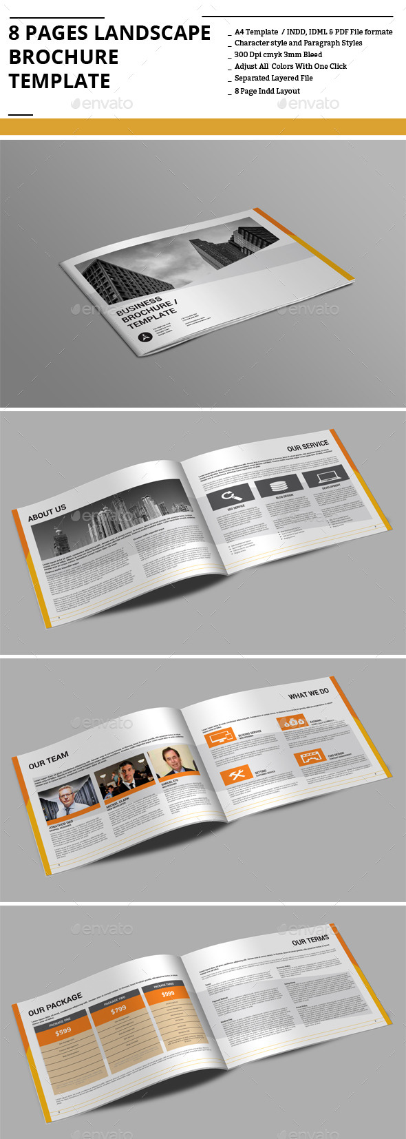 GraphicRiver 8 Pages Landscape sBrochure Template 9160273 GraphicRiver 8 Pages Landscape sBrochure Template 9160273