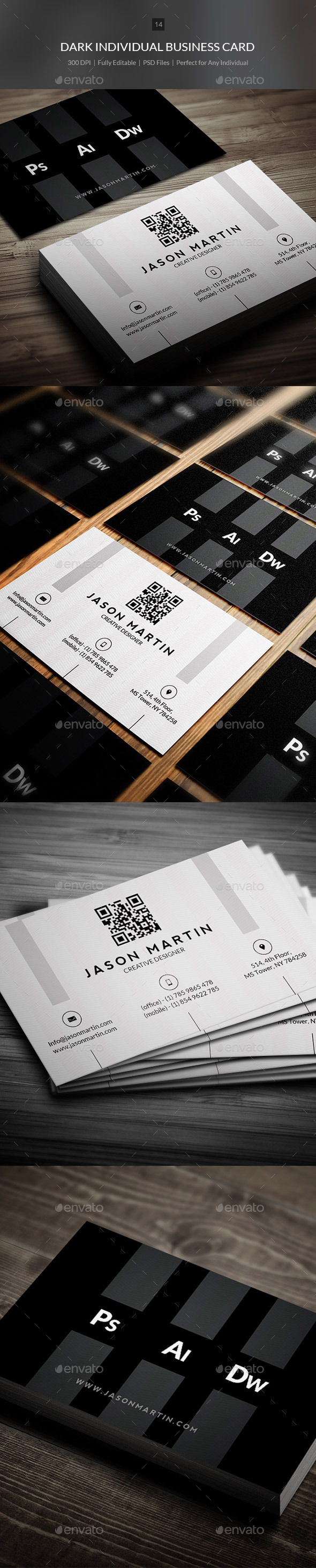 GraphicRiver Dark Corporate Business Card 14 9161052 GraphicRiver Dark Corporate Business Card 14 9161052
