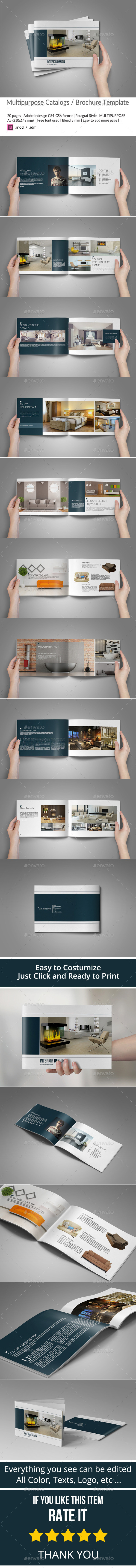 GraphicRiver Multipurpose Brochure or Portfolio Album 9162826 GraphicRiver Multipurpose Brochure or Portfolio Album 9162826